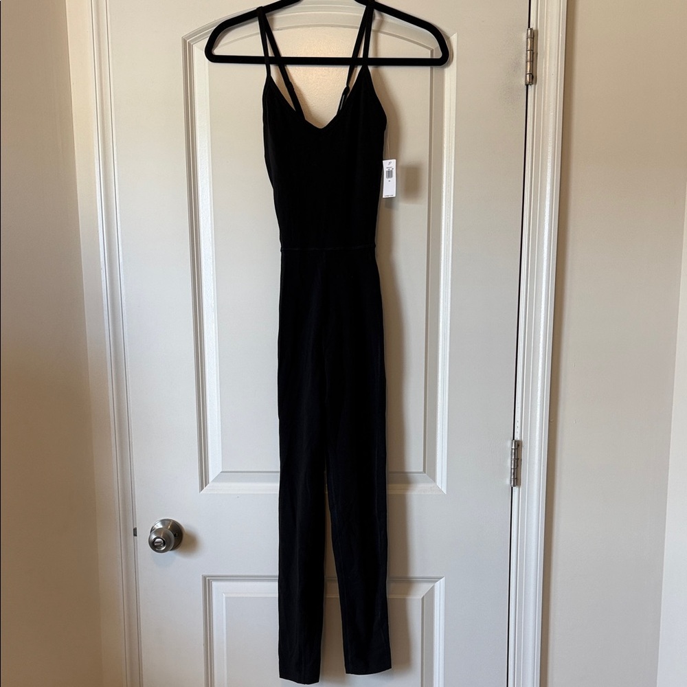 Old Navy Black Strappy Active Jumpsuit! NWT!